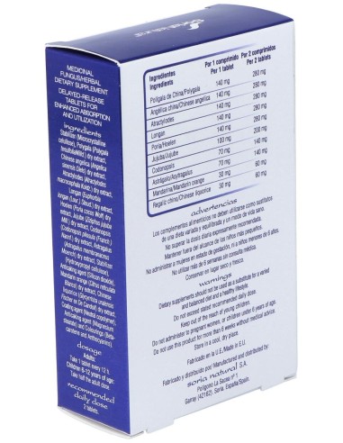 Soria Natural Chinasor 6 Gui Pi Wan 30Comp