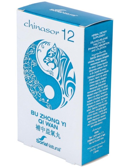 Chinasor 12 Bu Zhong Yi Qi Wan 30Comp.
