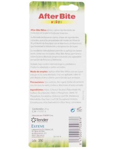 After Bite Niños Crema 20G