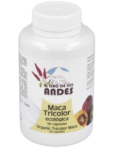 El Oro De Los Andes Maca Tricolor 700 Mg 90 Caps Bio