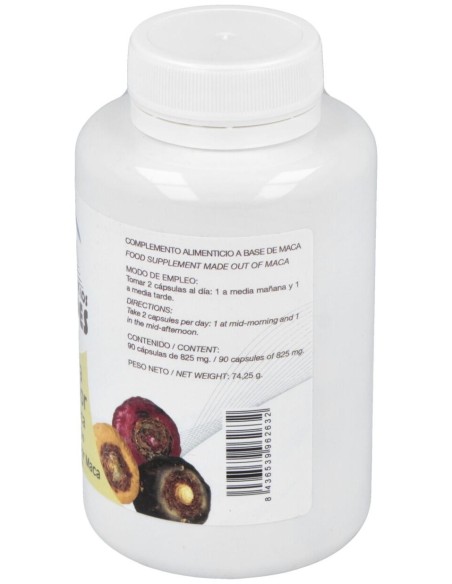 El Oro De Los Andes Maca Tricolor 700 Mg 90 Caps Bio
