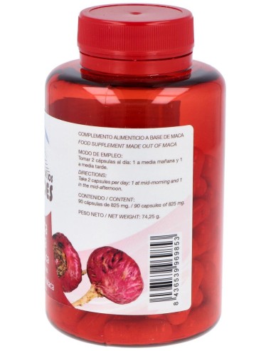 El Oro De Los Andes Maca Roja 700 Mg 90 Cápsulas