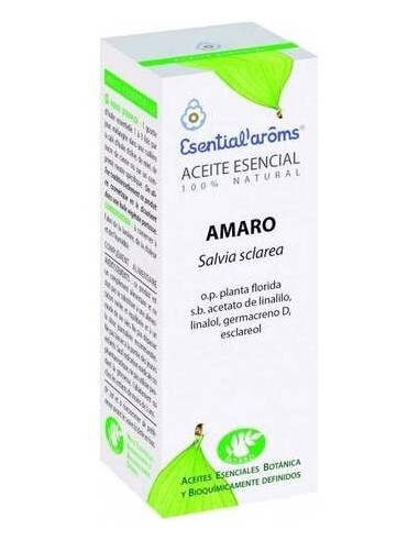 Salvia Sclarea (Amaro) Aceite Esencial 10Ml.
