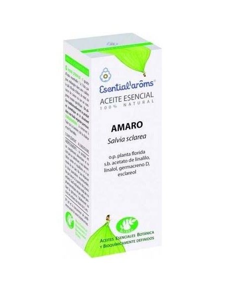 Salvia Sclarea (Amaro) Aceite Esencial 10Ml.