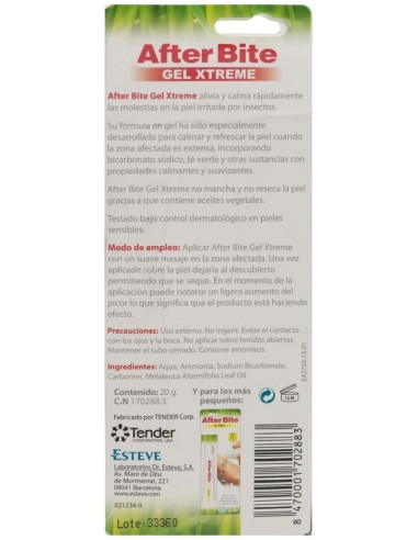 After Bite Gel Xtreme 20 Grs