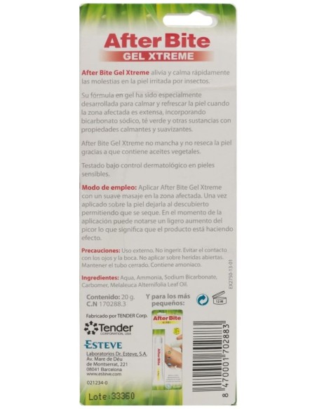 After Bite Gel Xtreme 20 Grs