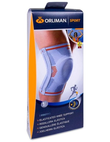 Orliman Rodillera Elastica Gel Pad Flejes Sport T1 1Ud