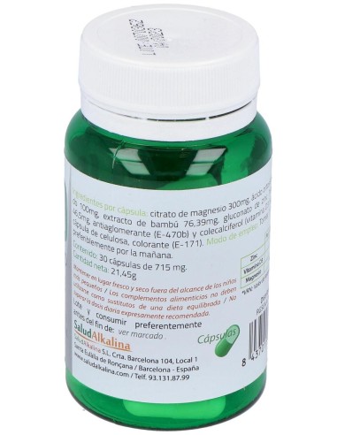 Silicio Organico 30Cap.