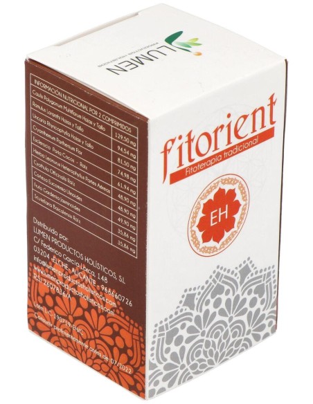 E.H.. Exceso De Higado 60Comp. Fitorient