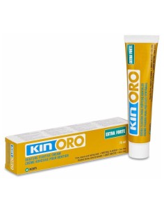 Kin Oro Crema Fijadora Dental Extra Forte, 75 Ml