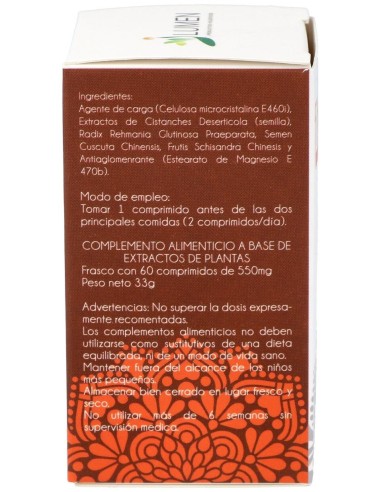 T.R. Tonificar Riñon 60Comp. Fitorient