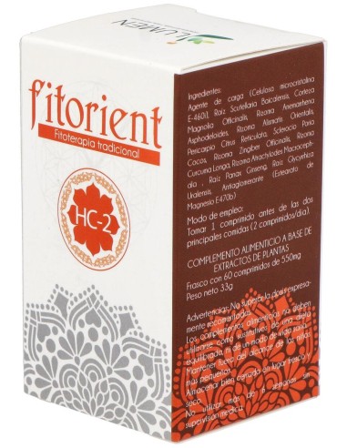 Lumen Fitorient Elimina H.C.-2 Humedad-Calor En Digestivo 60Comp