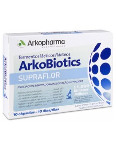 Arkopharma Arkobiotics Supraflor Adultos 10Caps