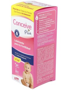 Lubricante Conceive Plus 8 Aplicadores Unidosi 2