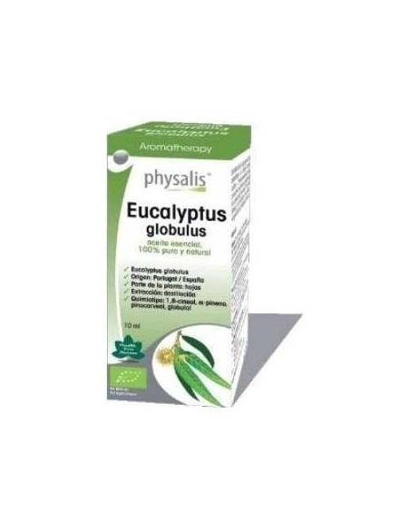 Physalis Aceite Esencial De Eucalipto Globulus Bio 10Ml