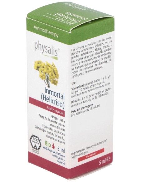 Physalis Inmortal Helicriso Aceite Esencial Bio 5Ml