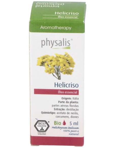 Physalis Inmortal Helicriso Aceite Esencial Bio 5Ml