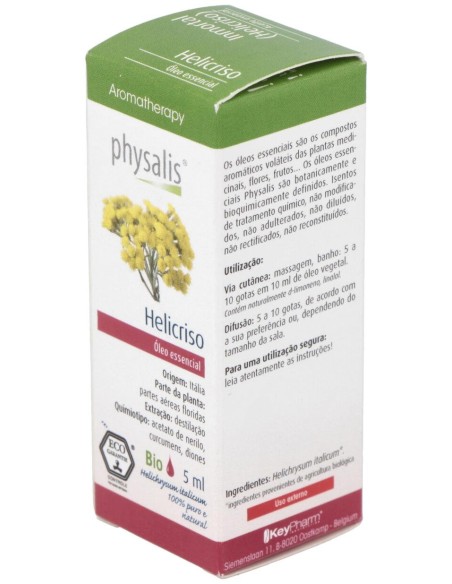 Physalis Inmortal Helicriso Aceite Esencial Bio 5Ml