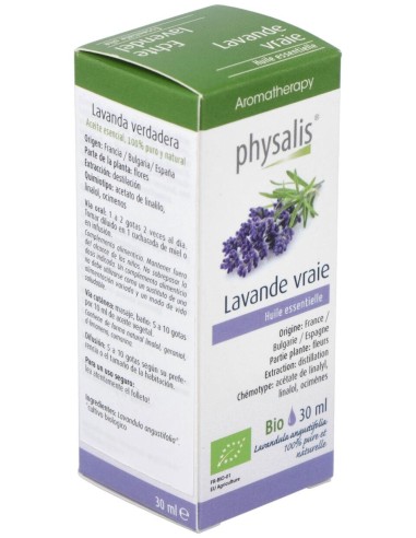 Esencia Lavanda Verdadera 30Ml. Bio