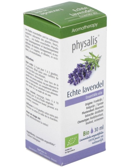 Esencia Lavanda Verdadera 30Ml. Bio