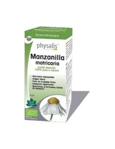 Physalis Aceite Esencial De Manzanilla Matricaria Bio 5Ml
