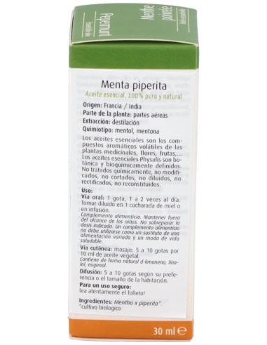 Physalis Esencia Menta Piperita 30Ml