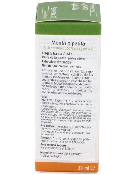 Physalis Esencia Menta Piperita 30Ml