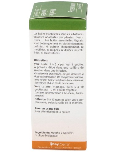 Physalis Esencia Menta Piperita 30Ml