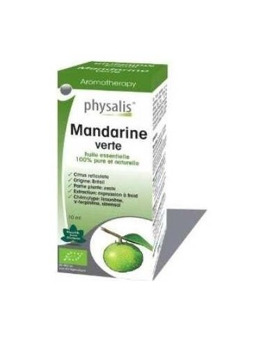 Physalis Aceite Esencial De Mandarina Verde Bio 10Ml