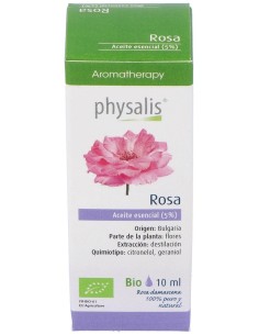 Physalis Aceite Esencial De Rosa Bio 5% 10 Ml
