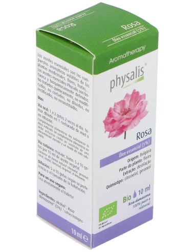 Physalis Aceite Esencial De Rosa Bio 5% 10 Ml