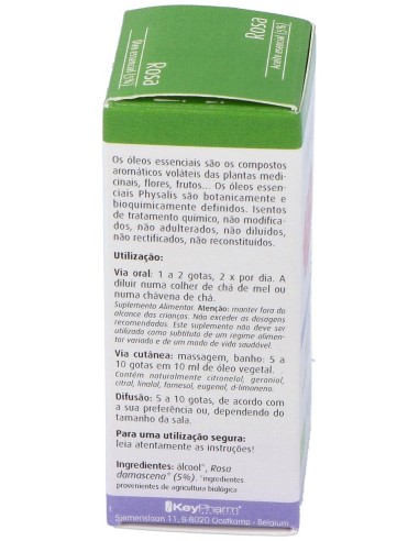 Physalis Aceite Esencial De Rosa Bio 5% 10 Ml