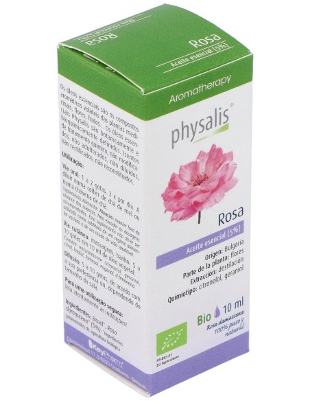 Physalis Aceite Esencial De Rosa Bio 5% 10 Ml