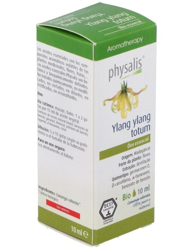 Physalis Aceite Esencial De Ylang Ylang Bio 10Ml