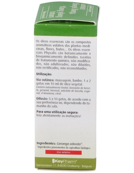 Physalis Aceite Esencial De Ylang Ylang Bio 10Ml