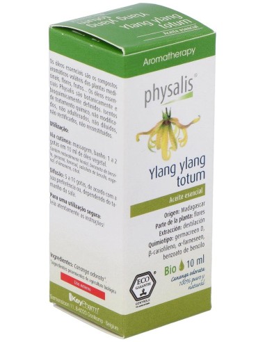 Physalis Aceite Esencial De Ylang Ylang Bio 10Ml