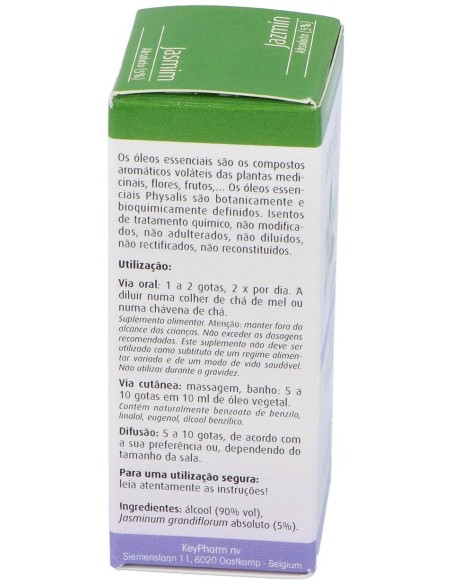 Physalis Aceite Esencial De Jazmín 10Ml