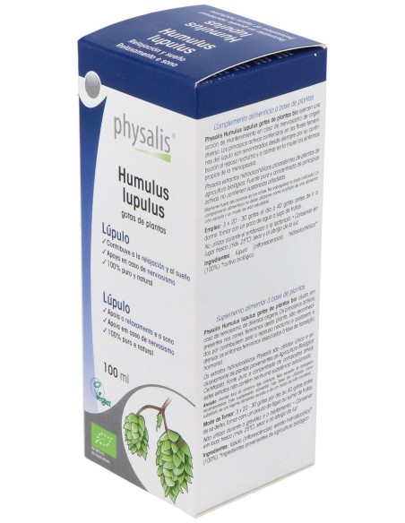 Physalis Lúpulo Extracto Hidroalcohólico Bio 100Ml