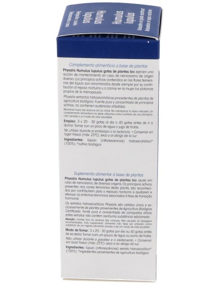 Physalis Lúpulo Extracto Hidroalcohólico Bio 100Ml