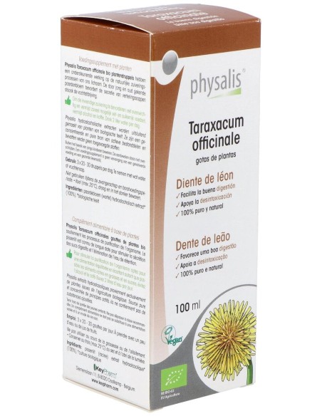 Physalis Diente De León Extracto Hidroalcoholico Bio 100Ml