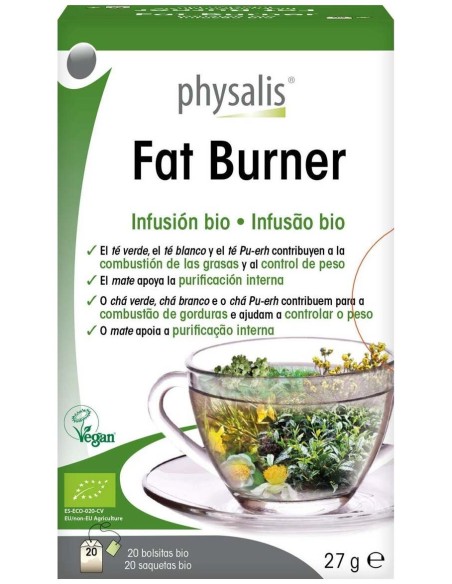 Physalis Fat Burner Infusion Bio 20 Filtros