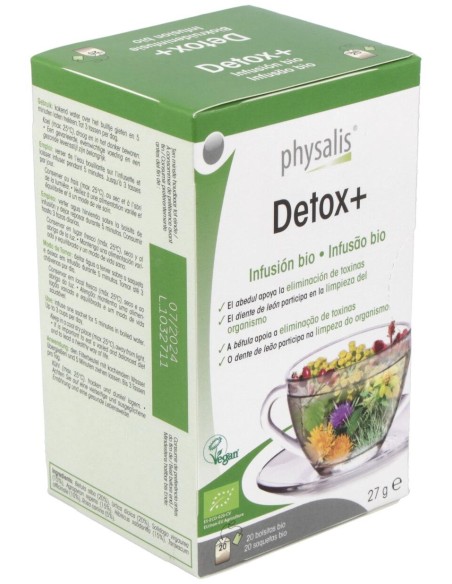 Physalis Detox Infusion Bio 20 Filtros