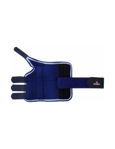 Orliman Muñequera Férula Neopreno 4602 Izquierda Talla 4, 1 Unidad