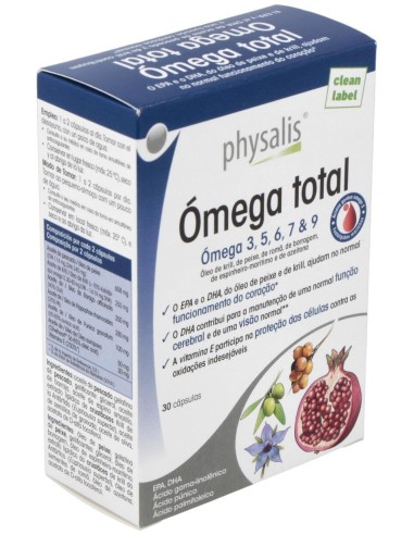 Physalis Omega Total 30Caps