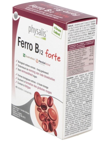 Physalis Ferro B12 Forte 60Comp