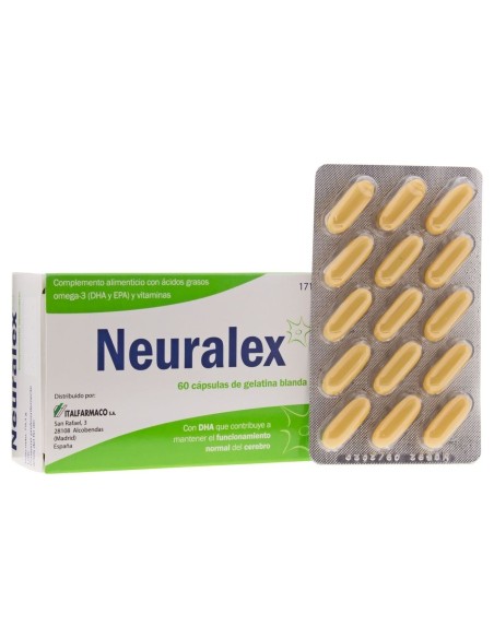 Neuralex 60 Capsulas De Gelatina Blanda