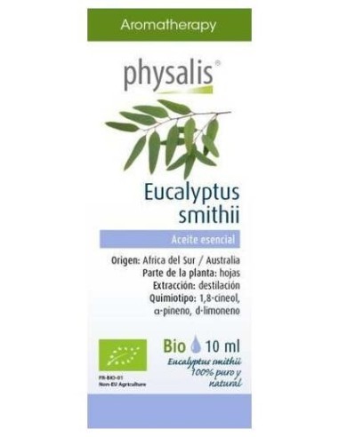 Physalis Eucalyptus Smithii Aceite Esencial Bio 10Ml