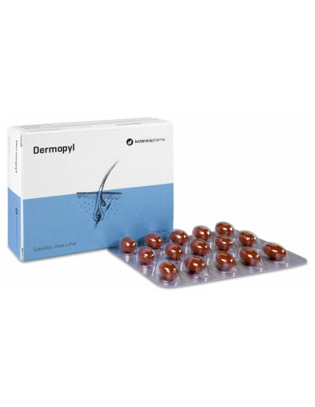 Botánicapharma Dermopyl Complex Cabello Y Uñas, 30 Perlas