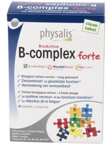 Physalis Vitamina B Complex Forte 30Comp
