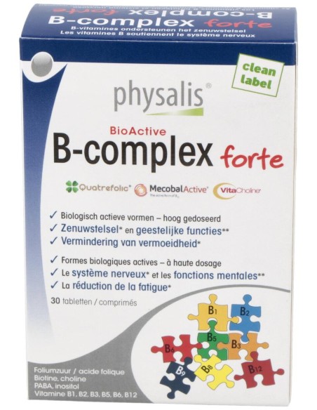 Physalis Vitamina B Complex Forte 30Comp